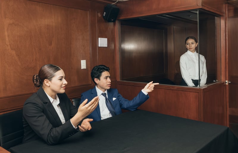 Sala de Juicios Orales UNITEC: simulación de juicio oral