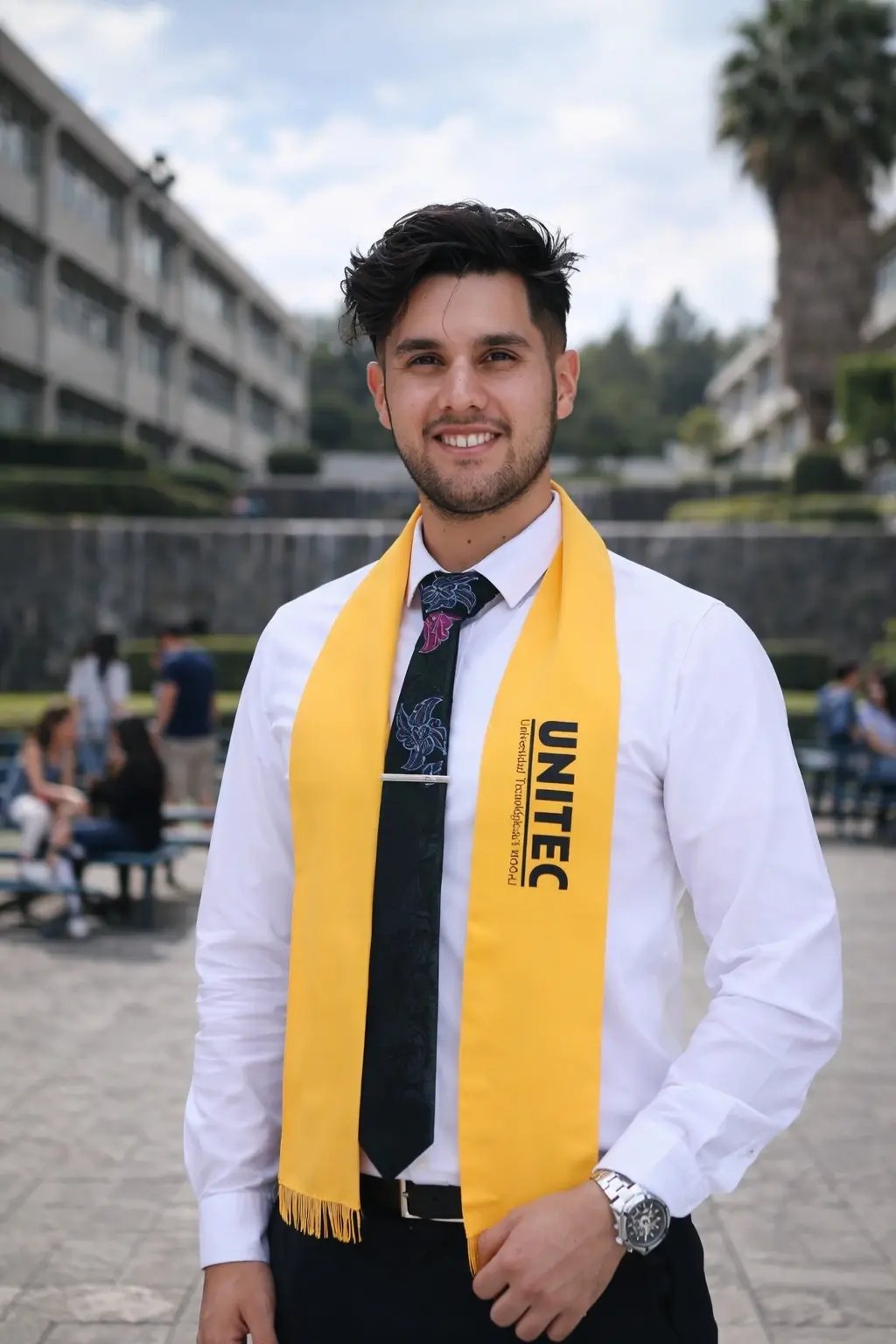 Alejandro, egresada caso de éxito de la Licenciatura en Nutrición de UNITEC