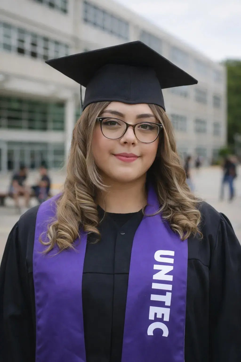 Ana Karen, egresada caso de éxito de la Licenciatura en Pedagogía de UNITEC