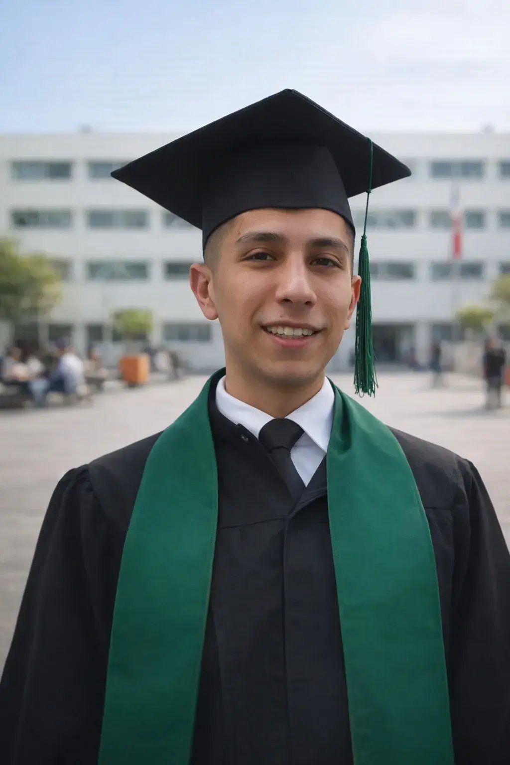 Ángel, egresado caso de éxito de la Licenciatura en Mercadotecnia de UNITEC