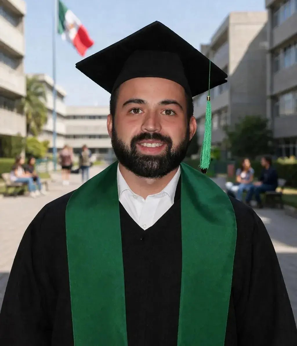 Eugenio, egresado caso de éxito de la Licenciatura en Administración de Empresas de UNITEC
