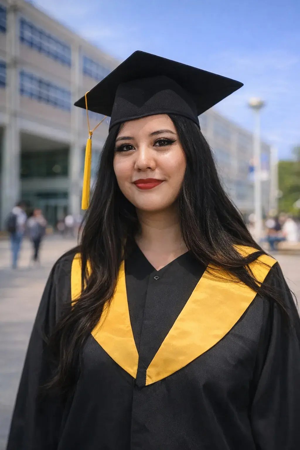 María Fernanda, egresada caso de éxito de la Maestría en Dirección de Organizaciones de Salud de UNITEC