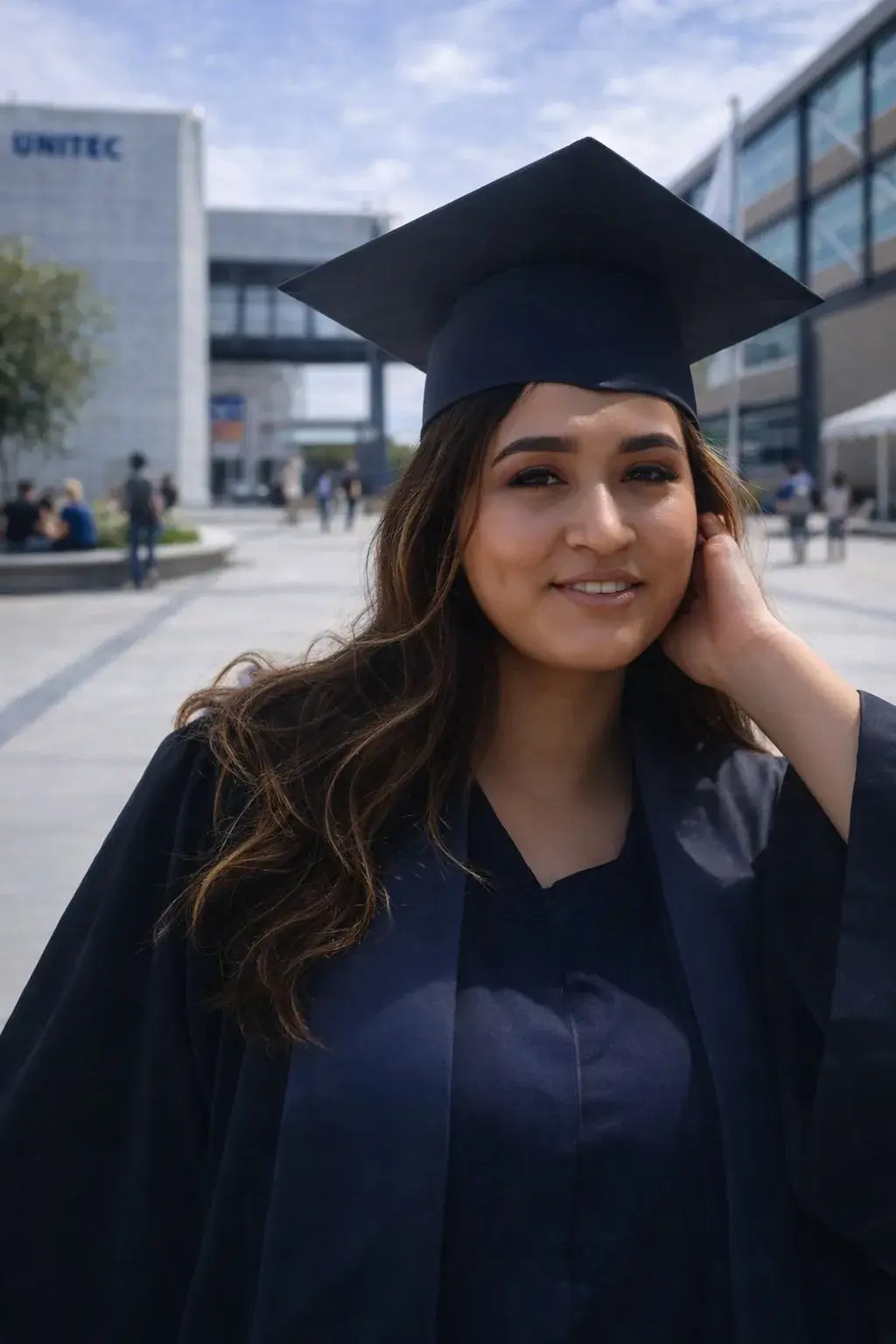 Mariana, egresada caso de éxito de la Licenciatura en Arquitectura de UNITEC