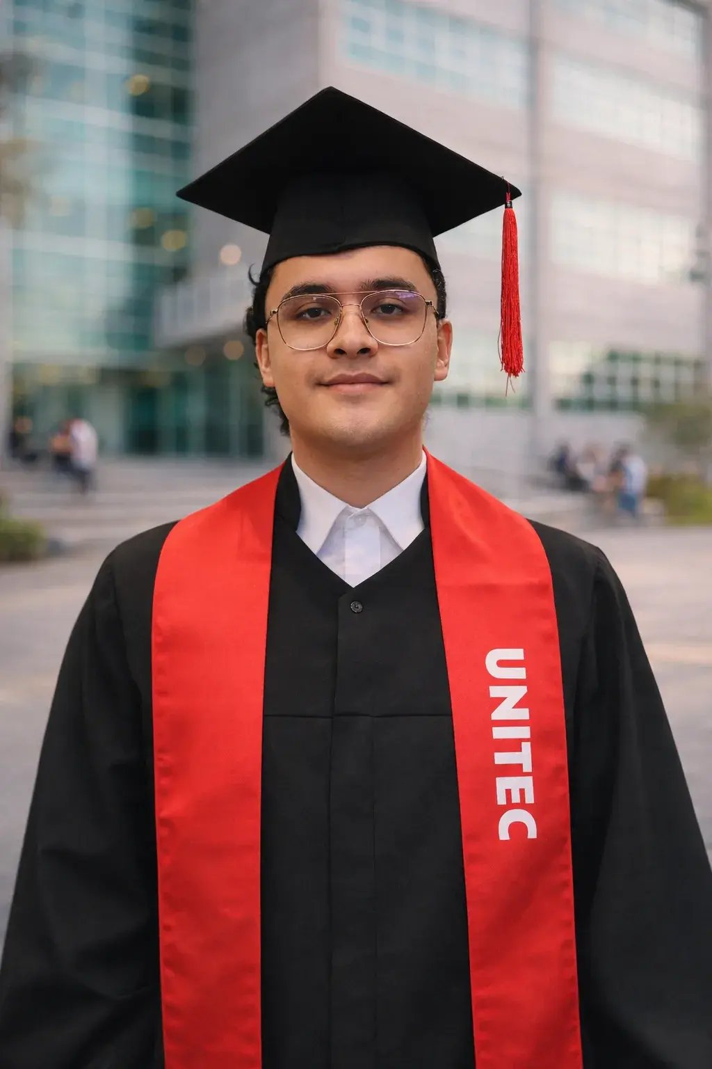 David, egresado caso de éxito de la Licenciatura en Criminología de UNITEC