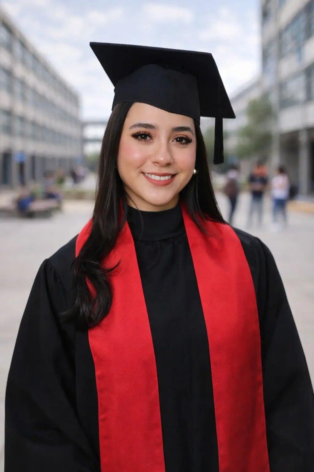 Wendy, egresada caso de éxito de la Licenciatura en Derecho de UNITEC