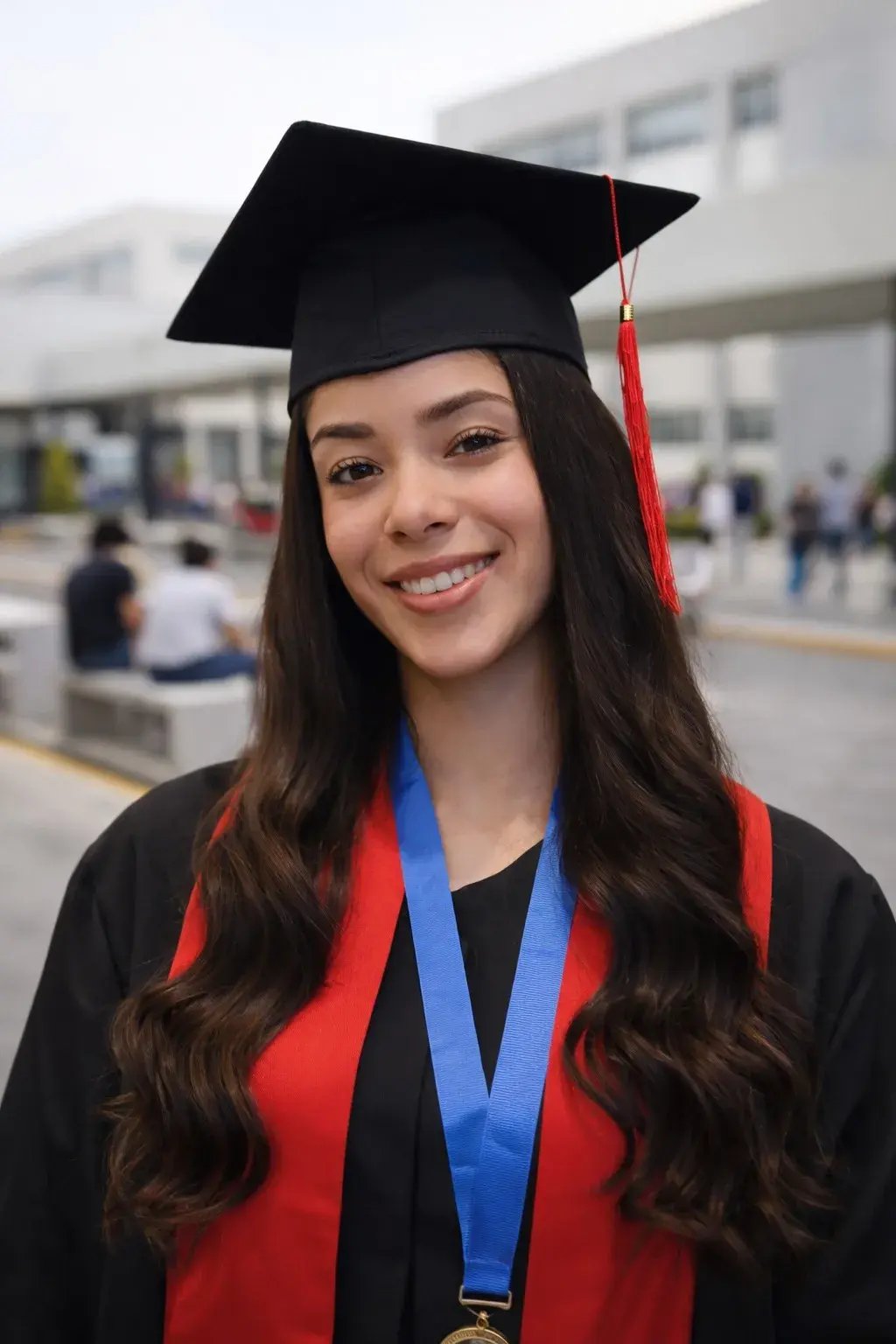 Zamantha, egresada caso de éxito de la Licenciatura en Criminología de UNITEC