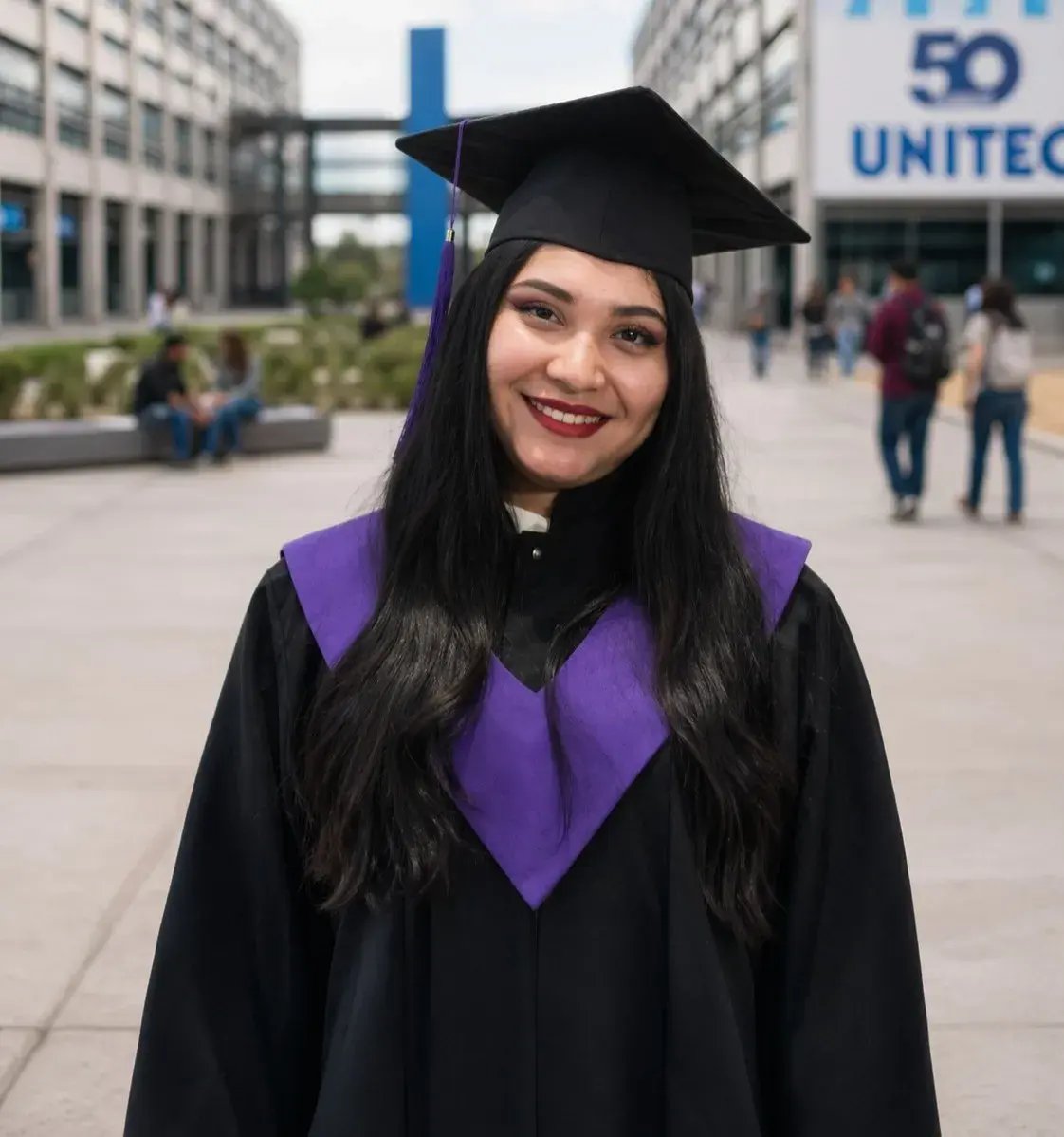 Eva, egresada caso de éxito de la Maestría en Psicología de UNITEC