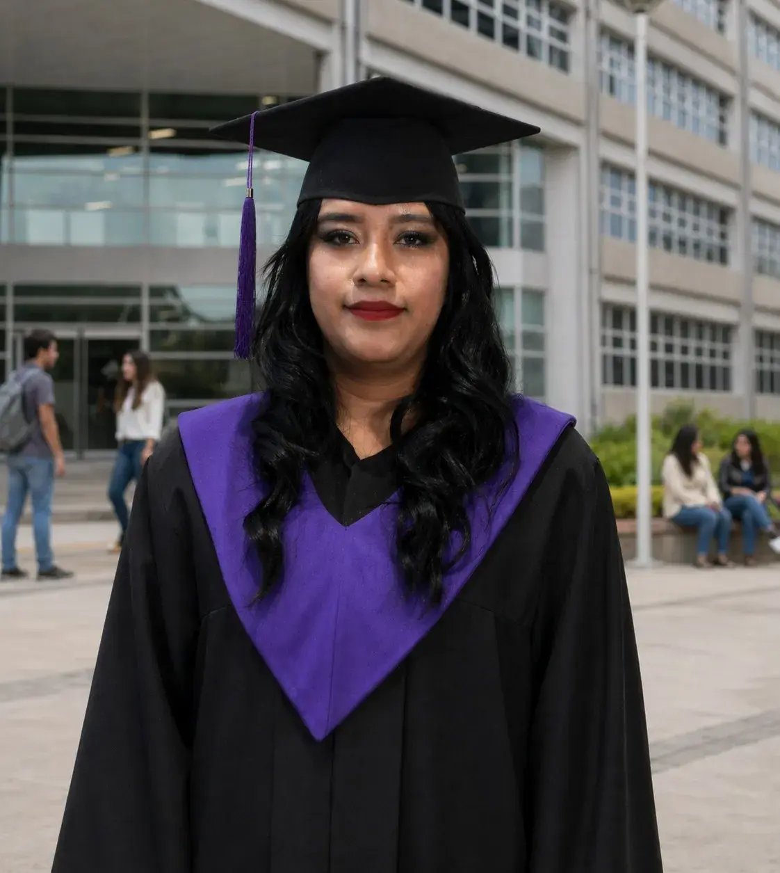 Gloria, egresada caso de éxito de la Maestría en Psicología de UNITEC