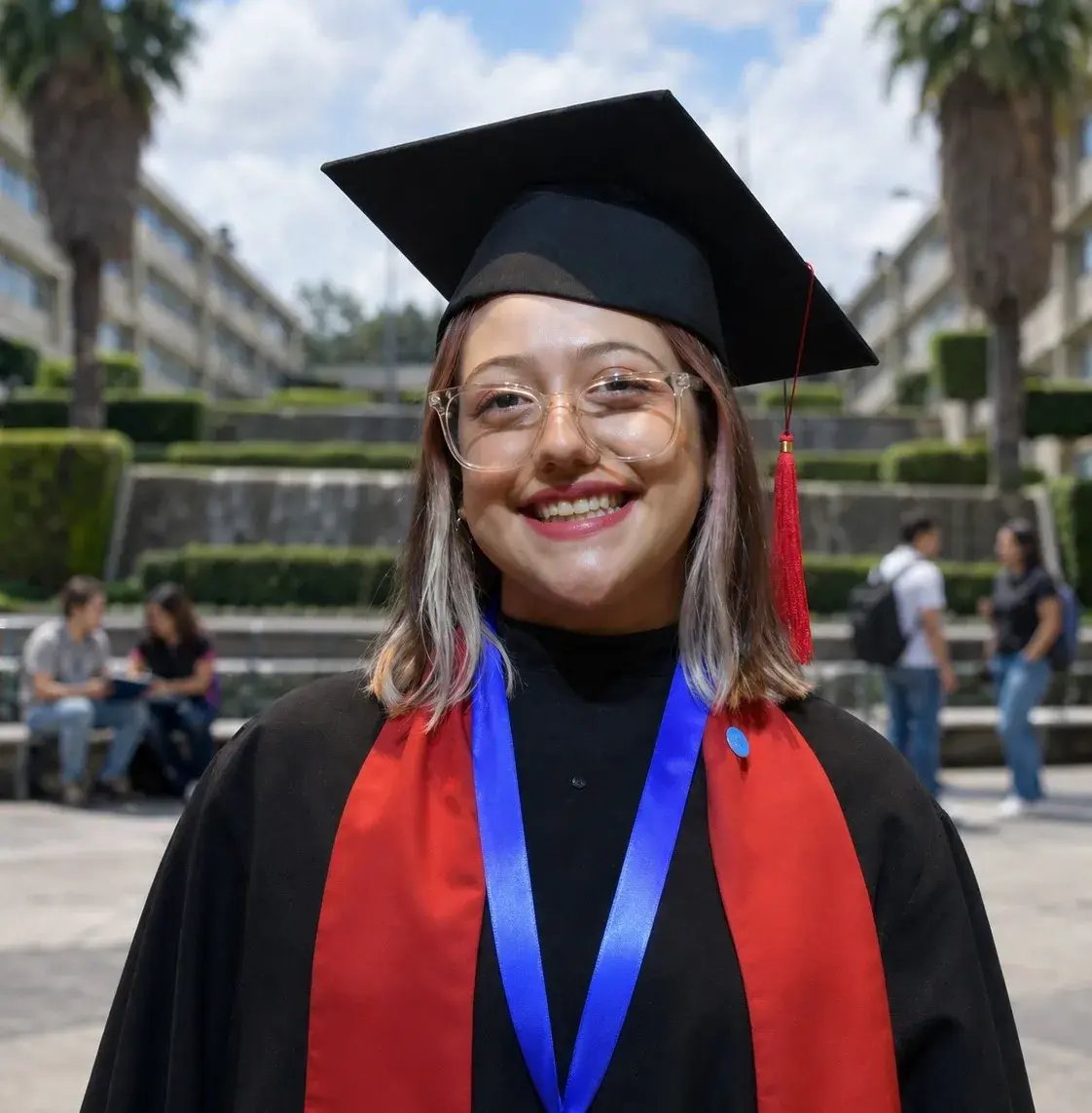 Natalia, egresada caso de éxito de la Licenciatura en Administración de Empresas de Entretenimiento y Comunicación de UNITEC