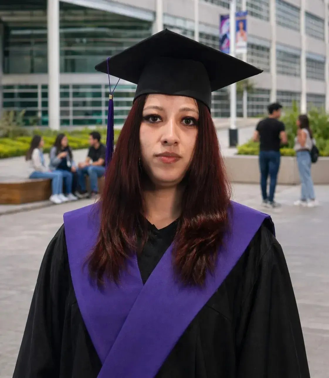 Stephanie, egresada caso de éxito de la Maestría en Psicología de UNITEC