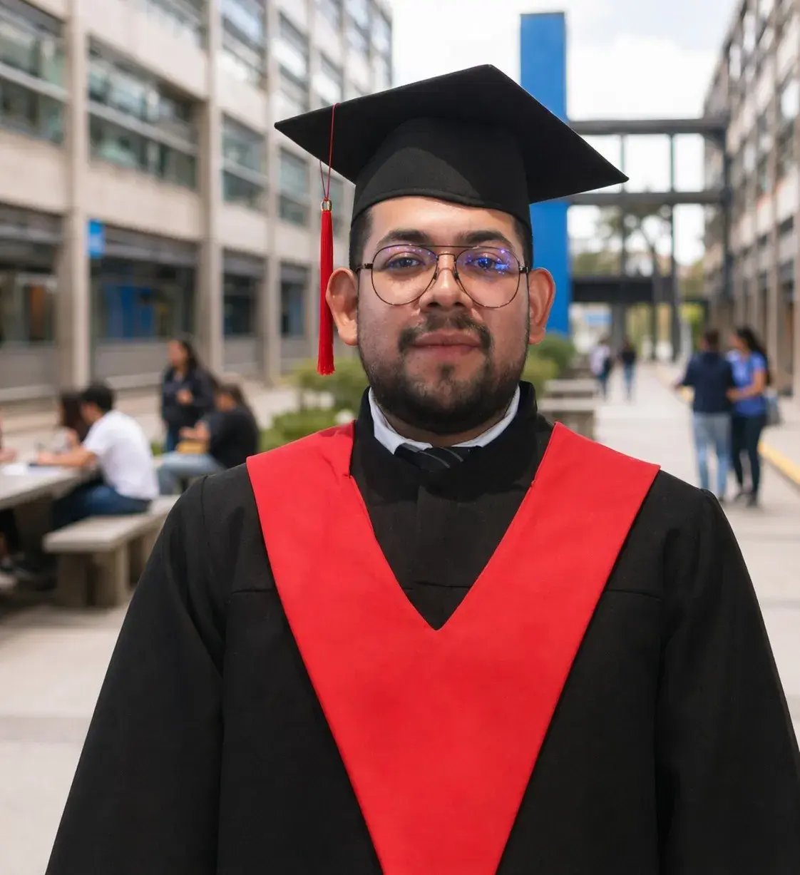 Alan, egresado caso de éxito de la Maestría en Derecho de UNITEC