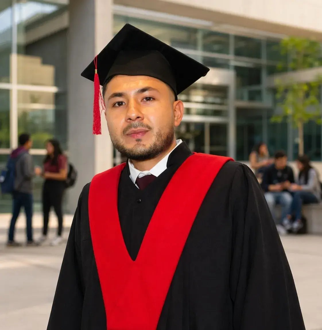 Osvaldo, egresado caso de éxito de la Maestría en Derecho de UNITEC