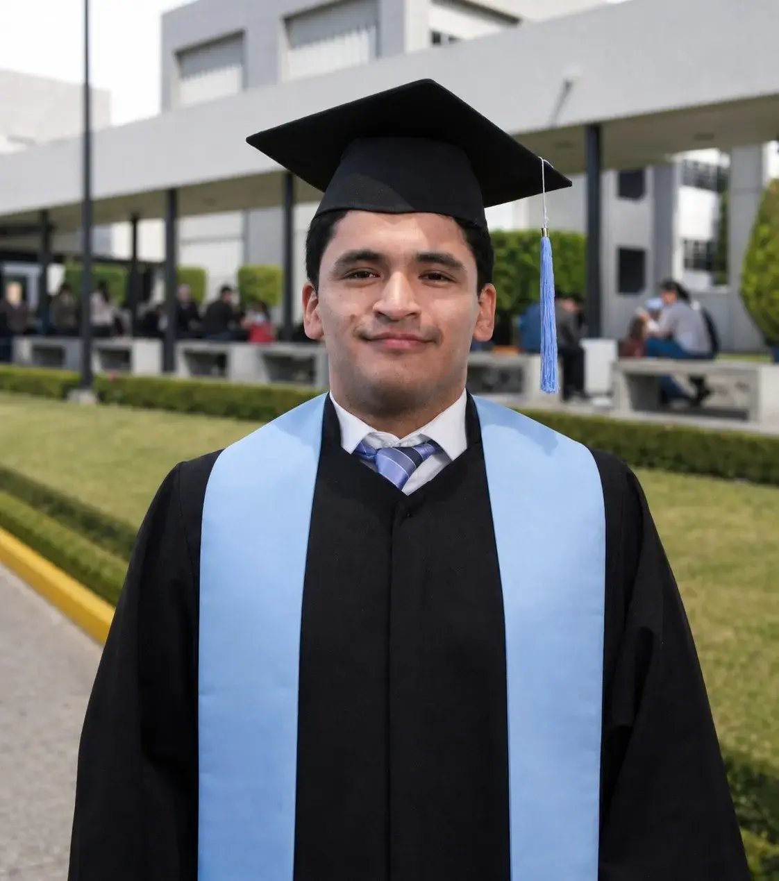 Paul, egresado caso de éxito de la Licenciatura en Ingeniería Industrial y de Sistemas de UNITEC