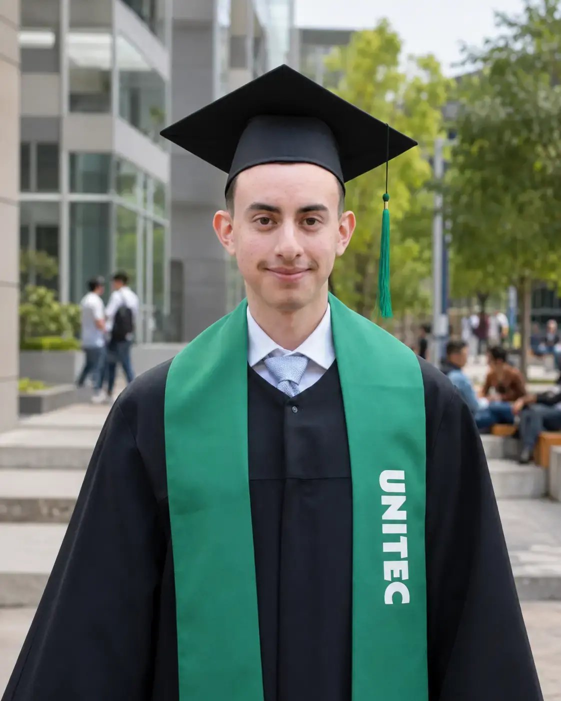 Andryk, egresado caso de éxito de la Licenciatura en Negocios Internacionales en UNITEC