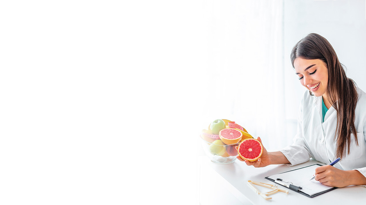 Sé un experto con una Maestría en Nutrición Clínica UNITEC.