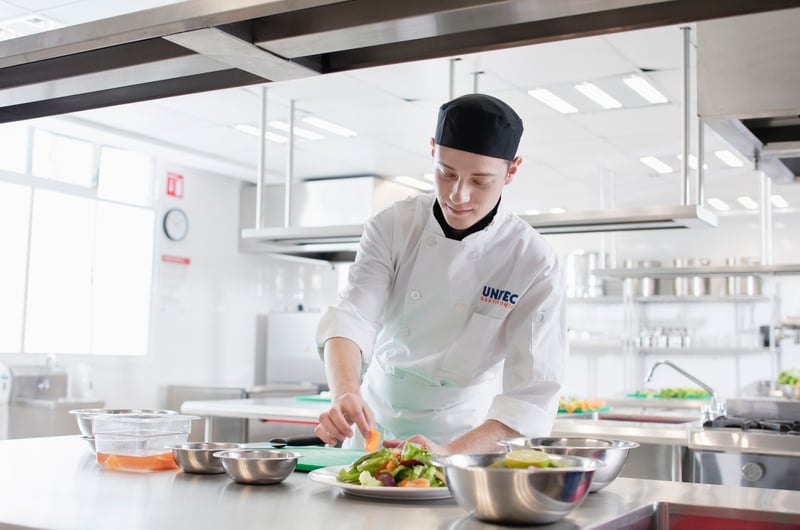 Alumno de Gastronomía 